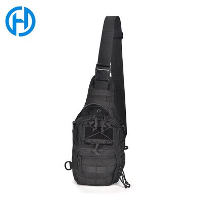 China Hot Selling Waterproof Military Sling Pack Shoulder Bag Tactical Day Bag For Camping for sale