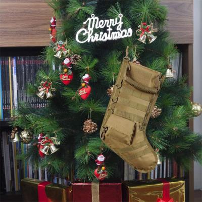 China Multifunctional Tactical Christmas Stocking Gift Bag Waterproof Molle Pouch for sale