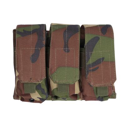 China Ours Tactical Military Clip Mag Triple Magazine Molle Belt Pouches for sale