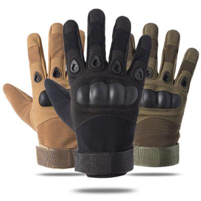 China Ours Full-finger Army Military Gloves Tactical Combat Armor Gloves for sale