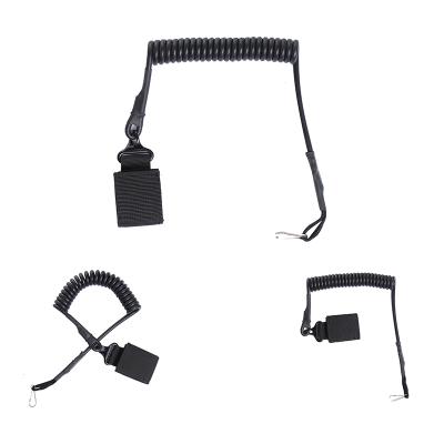 China Military Airsoft One Two Single Slings Airsoft Tactical Military Lanyard Gun Sling Three Point Thigh Gun Sling For Hunting Tactical Shooting for sale