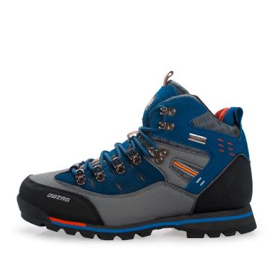 China 2021 NEW fashion waterproof shoes men's mountaineering slip warm hiking trekking non kicking outdoor fashion snow boots for sale