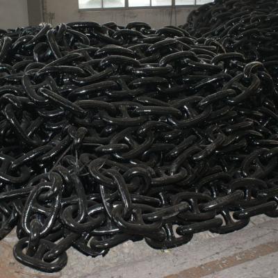 China Drag Chain 16mm-76mm Stud Link Steel Marine Anchor Chain for sale