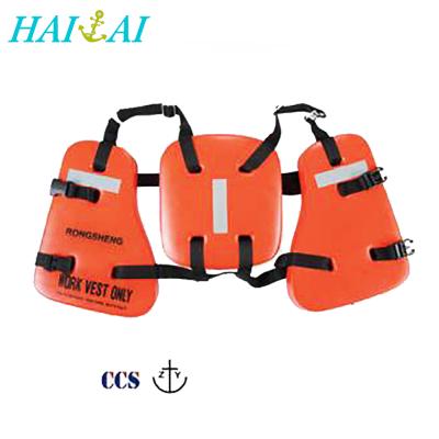 China Custom High Quality PVC Foam Navy Work Life Jacket for sale