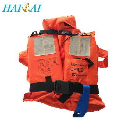 China THEY-2 Polyester SOLAS Approved High Quality Polyester Kids Marine Custom Life Jacket for sale