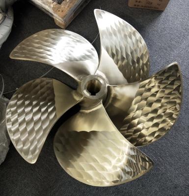 China Marine Customized 5 Blade Copper Marine Propeller for sale