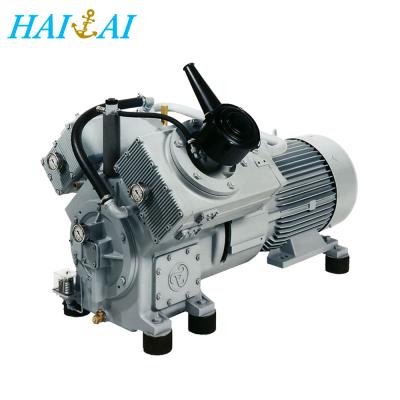 China High quality piston lubricated portable marine air compressor for sale