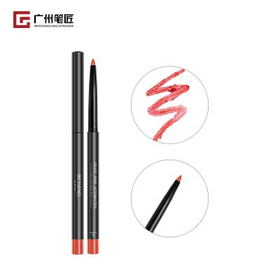 China Custom vegan eye and lip liner gel waterproof creamy nude brown private label lipliner pencil for sale