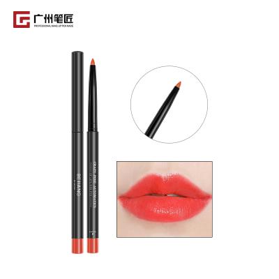 China Brown Waterproof Creamy Pencil Lip Liner Private Label Long Lasting Waterproof Lip Liner for sale