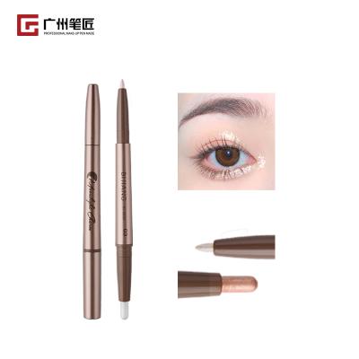 China Waterproof Eyebrow Highlight Pen Brightening Pearlescent Concealer Pen Silkworm Liar Pen for sale