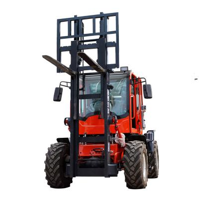 China Manufacturer Certified China Forklift High Quality Mini Rough Terrain Forklift 3.5ton Easy Operation All Rough Terrain Forklift For Sale for sale