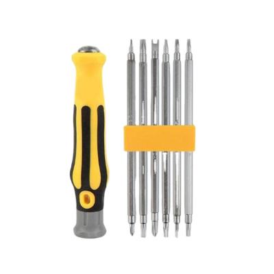 China Industrial Use Laptop Computer Repair Tool Kit 6 in 1 Screwdriver for sale