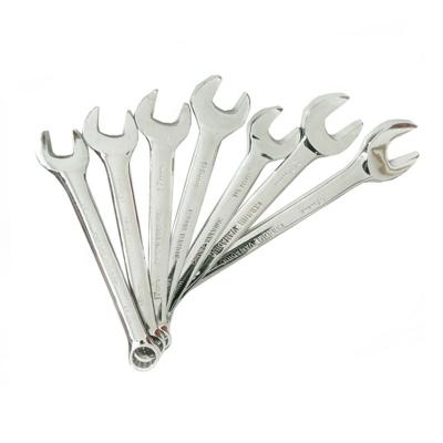 China Unrated Bright Finish 14pcs Open End Wrench Set for sale