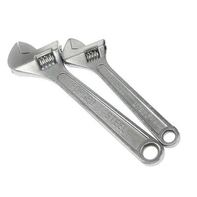 China Carbon Steel 10 Inch Heavy Duty Industrial Adjustable Wrench for sale