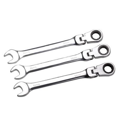 China Carbon steel wrecnch set combination ratchet keys for sale