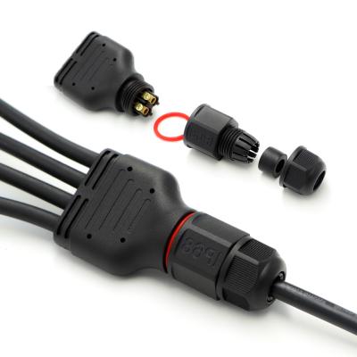 China Factory Wholesale M20Y Professional Waterproof Connector Cable Assembly Branch M20 Solar Power Terminal for sale