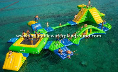 China Outdoor Inflatable Water Park For Adults , Inflatable Water Playground for sale