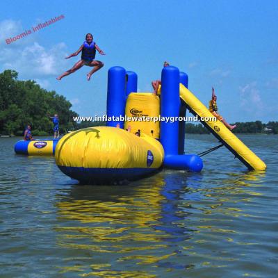 Chine Grands jouets gonflables extérieurs de l'eau avec le sac de montée, de glissière et de lancement à vendre