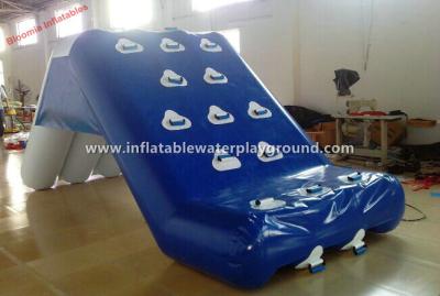 China Promotional Fun Inflatable Water Slide Inflatable Water Games With Durable Handles for sale