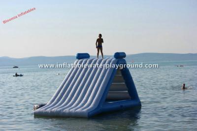 China Ocean Big Kidwise Inflatable Water Slides , Floating Water Slide Equipment for sale