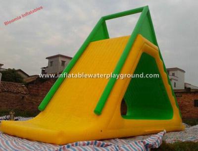 China Aqua Park Funny Inflatable Water Slide For Ocean / Sea , Commercial Grade 0.6mm for sale