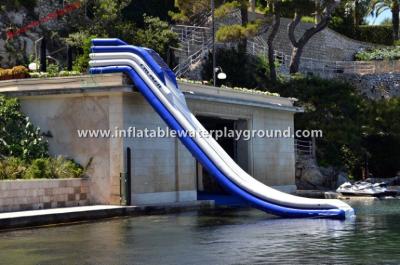 China Amazing Largest Garden Inflatable Water Slide Rentals Of 0.9mm PVC Tarpaulin for sale