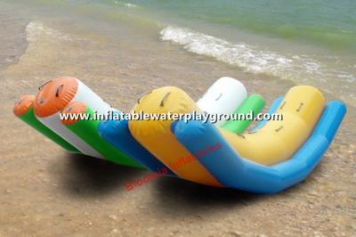 China Summer Water Toys Pool Teeter Totter Inflatable Single Rocker Of PVC Tarpaulin for sale