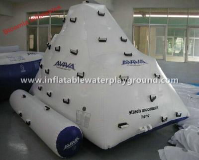 China Adults Inflatable Floating Iceberg AVIVA Inflatable Rock Climbing Wall Commercial Use for sale