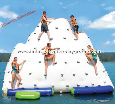 China Giant Inflatable Water Iceberg Pool Float , Inflatable Climber For Water Park for sale