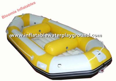 China Water Games Inflatable Raft Boat , River Rafting Boats With 2.0mm Reinforced Base for sale