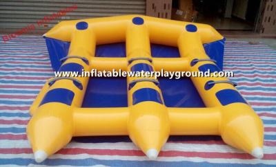 China Adults Inflatable Towables , Inflatable Flying Fish With Durable Anchor Ring for sale