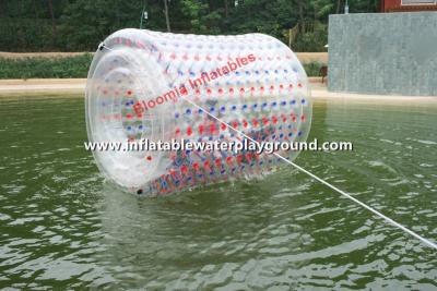 China Large Transparent Adults Inflatable Roller Ball For Water Playground for sale