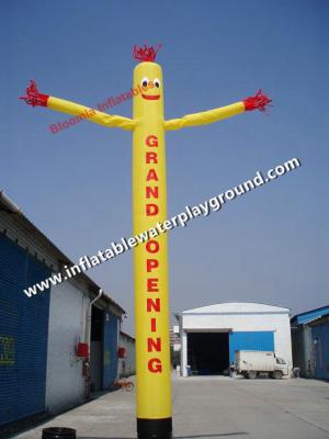 China Single Leg Outdoor Advertising Inflatable Air Dancing Guy With Arms for sale