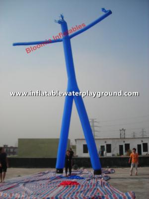 China Large Blue Inflatable Advertising Sky Dancers For Outdoor Event / Trade Show for sale