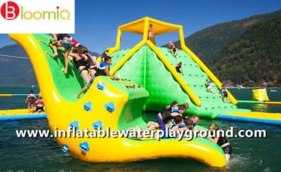 China Cool Inflatable Water Games Kids Water Slide Totter For Lake Aqua Parks for sale