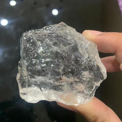 China Natural Raw Clear Quartz Crystal Azeztulite Clear Quartz White Rough Stone Original From Europe for sale