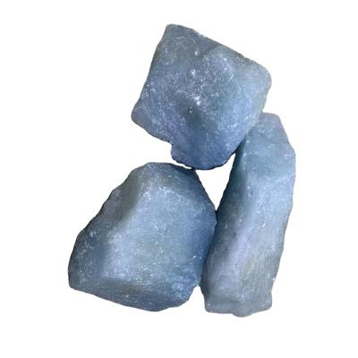 China Rough blue green crystals from Europe raw stone blue green natural stone wholesale healing for sale