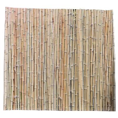 China Garden Fence thick reed fence tall bamboo panels rolls synthetic split roll bamboo fence for sale