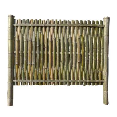 China Garden Fence 1x3m 1x5m green white bamboo brown double 2 200*1000mm fence for sale