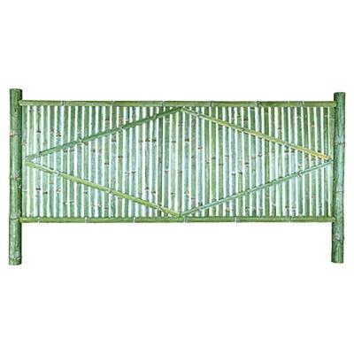 China Garden Fence 14-16mm high quality bamboo / poles 180*300cm garden 1m panels tall fencing fence for sale