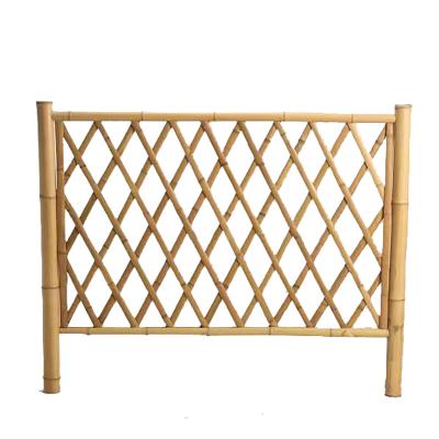 China Garden Fence 8 foot tall one inch bamboo fencing 16 feet length 8-10 mm reed 8ft rolls fence for sale