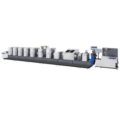 China Printing Label ZX-320 Multicolor Offset Printing Machine With UV Dryer For Sale for sale