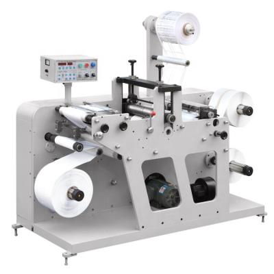 China DK-320G Automatic Label Sticker Adhesive Label Rotary Die Cutting Slitting Machine for sale