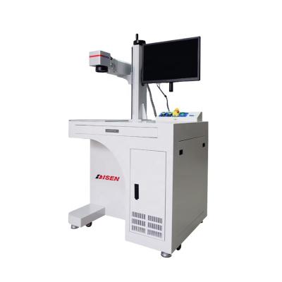 China Widely Used Fiber Laser Marker RAYCUS VISION SYSTEM Fiber Laser Marking Machine Tabletop Desk for sale