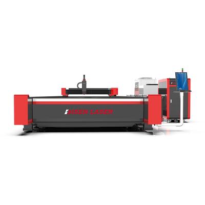 China Water Cooled Cutting Area 14000mm*3500mm Customized High Power Automatic Fiber Laser Cutting And Engraving Machine for sale