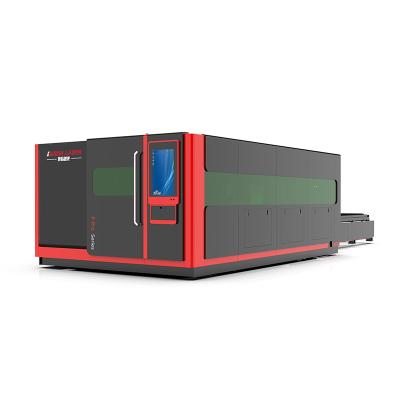 China Water Cooled 2000w Fiber Laser Metal Cutting Machine Max Power Sheet Metal Laser Cutting Parts for sale