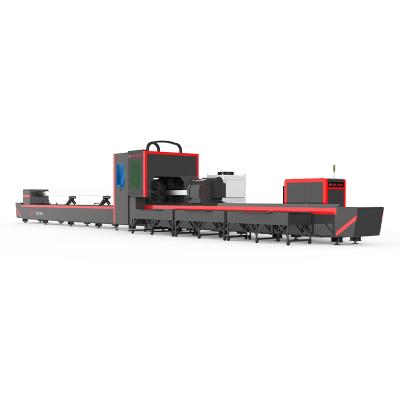 China Water Cooled 4000W Laser Tube Cutting Machine Cost Fiber Laser Cutting Machine for sale