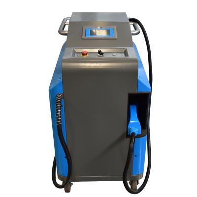 China Portable 50w Stainless Steel Hand Laser Metal Rust Cleaning Laser Cleaning Machine for sale