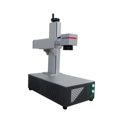 China Laser Marking EZCAD Software Desktop Marking Stainless Steel Mark Mini Fiber Laser Marking Machine for sale