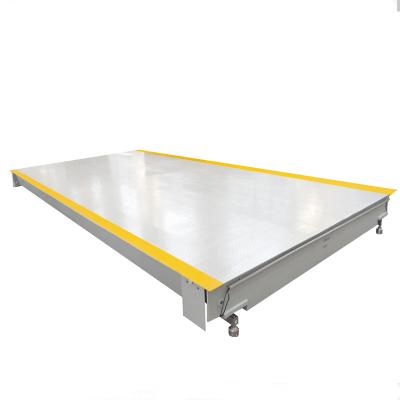 China Q235 100t Steel Scale Weighing Truck Weighbridge for sale